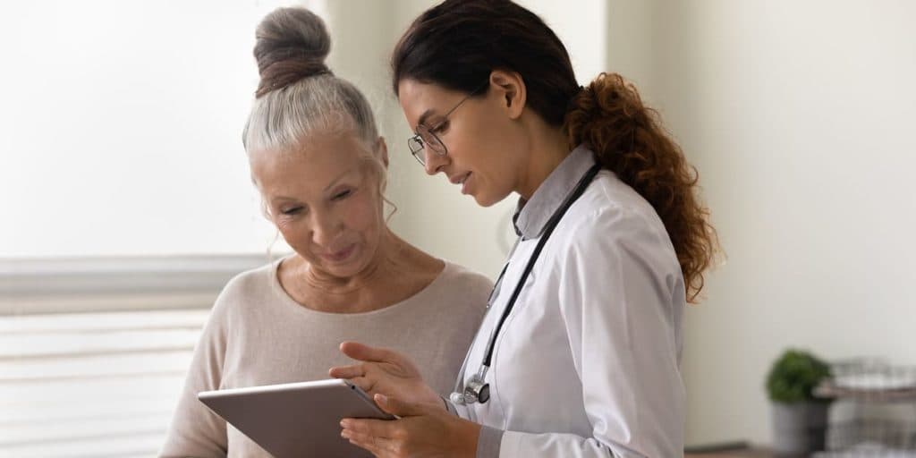 medical cannabis doctor and patient